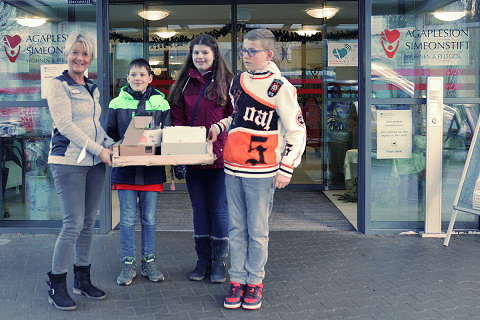 Klein- Krotzenburger Kinder schicken Weihnachtsgrüße