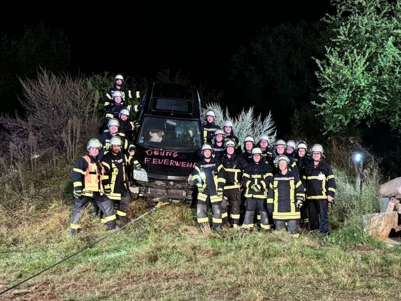 Vielfältige Übungszenarien im Bereich der technischen Hilfeleistung